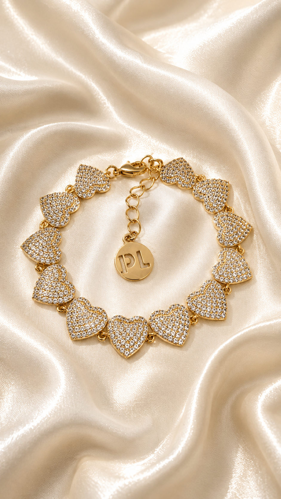 Pulsera cristal pavés love nilo