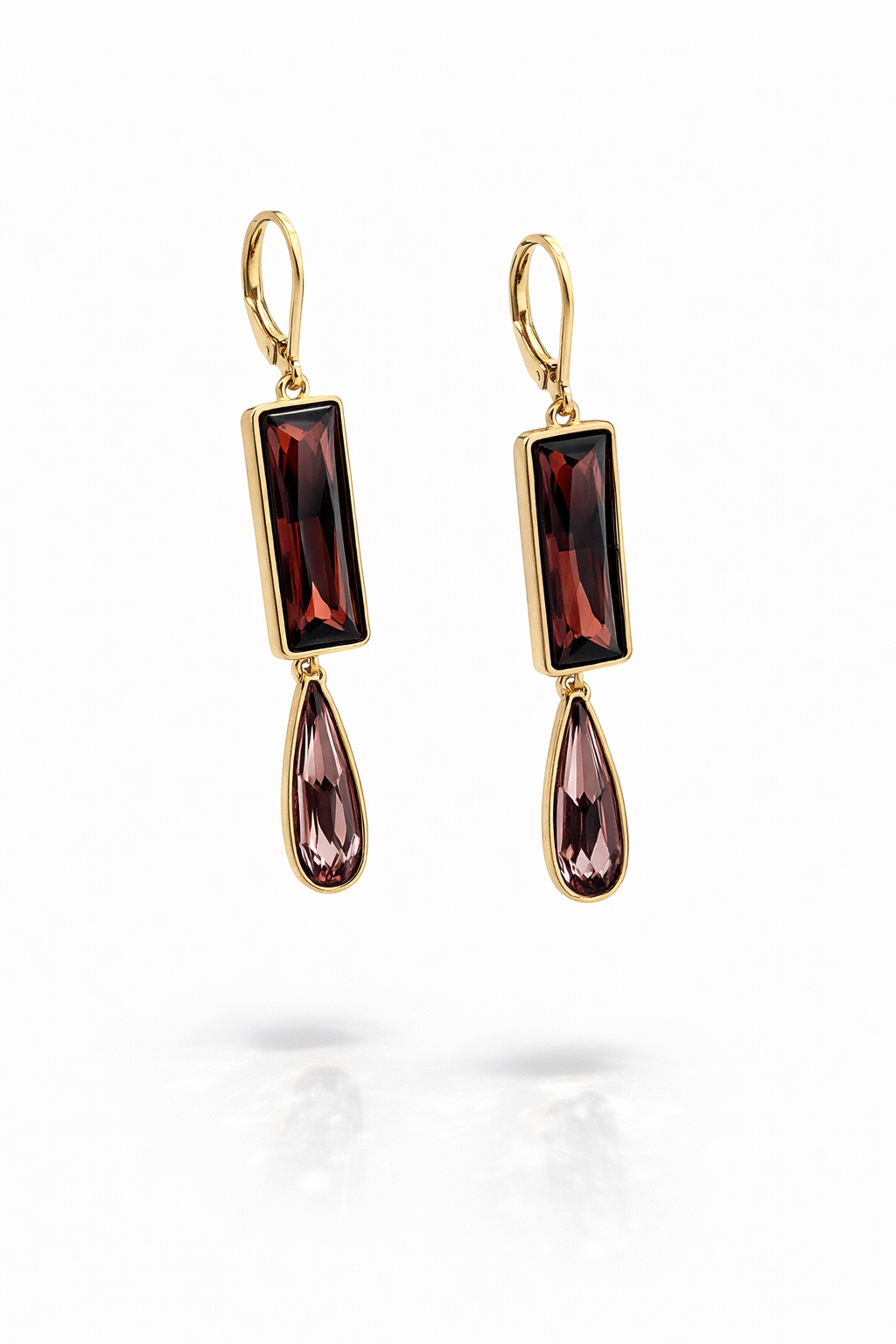 Aros Géminis cristal Swarovski línea privada PL
