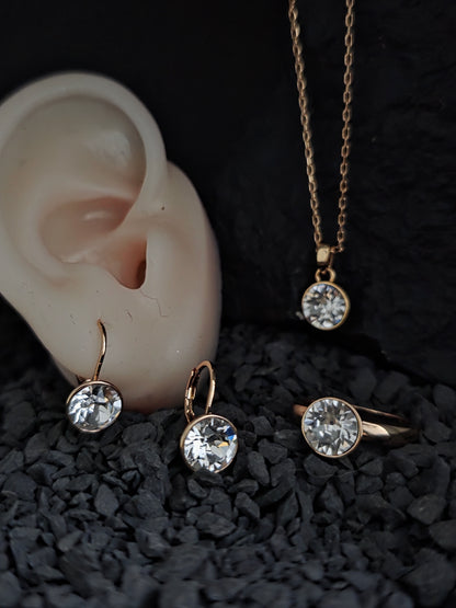 Aros Swarovski  paloma
