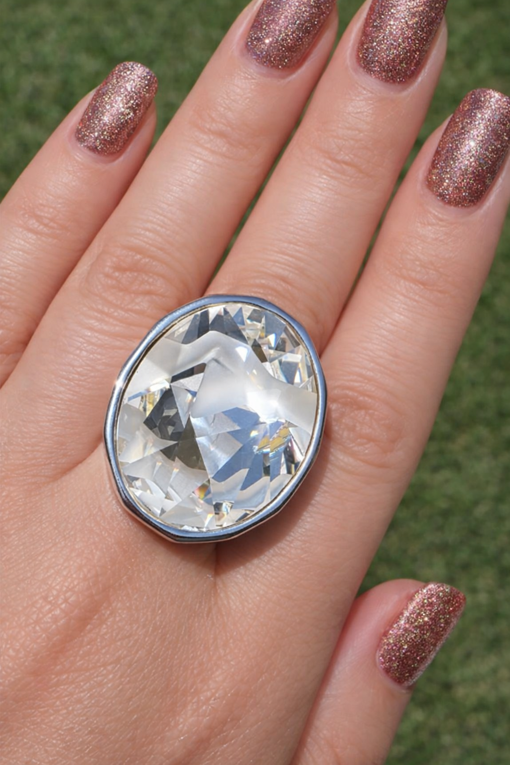 Anillo Swarovski broken