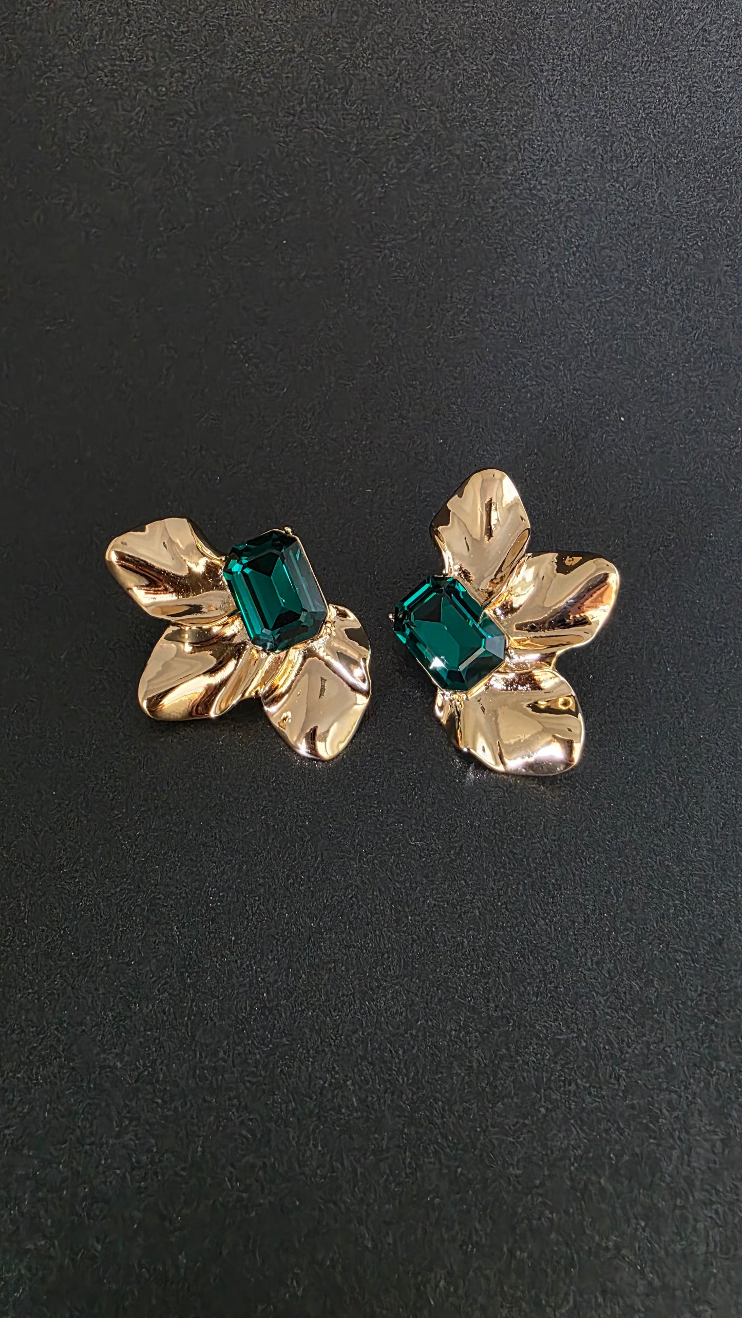 Aros Swarovski flor de primavera