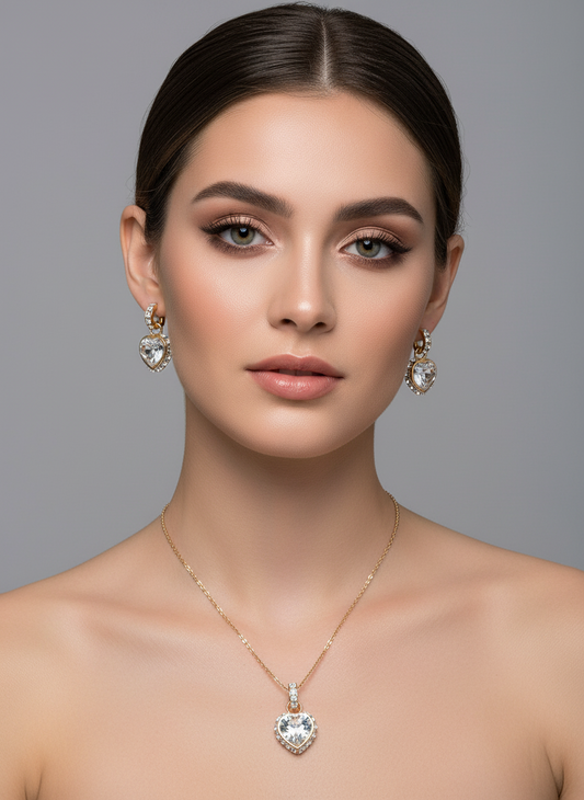 Conjunto cristal Swarovski melinna