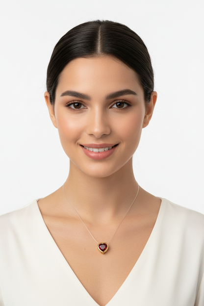 Collar Aura flotante love