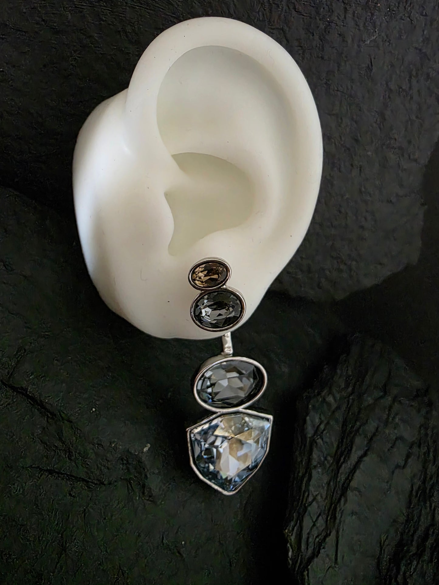 Aros cristal Swarovski línea privada