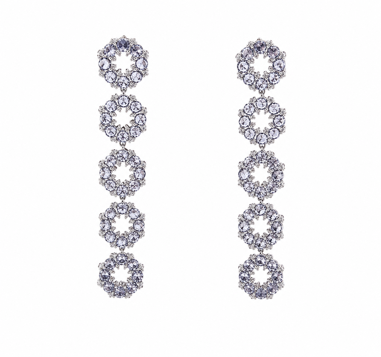 Aros estrella cristal Swarovski