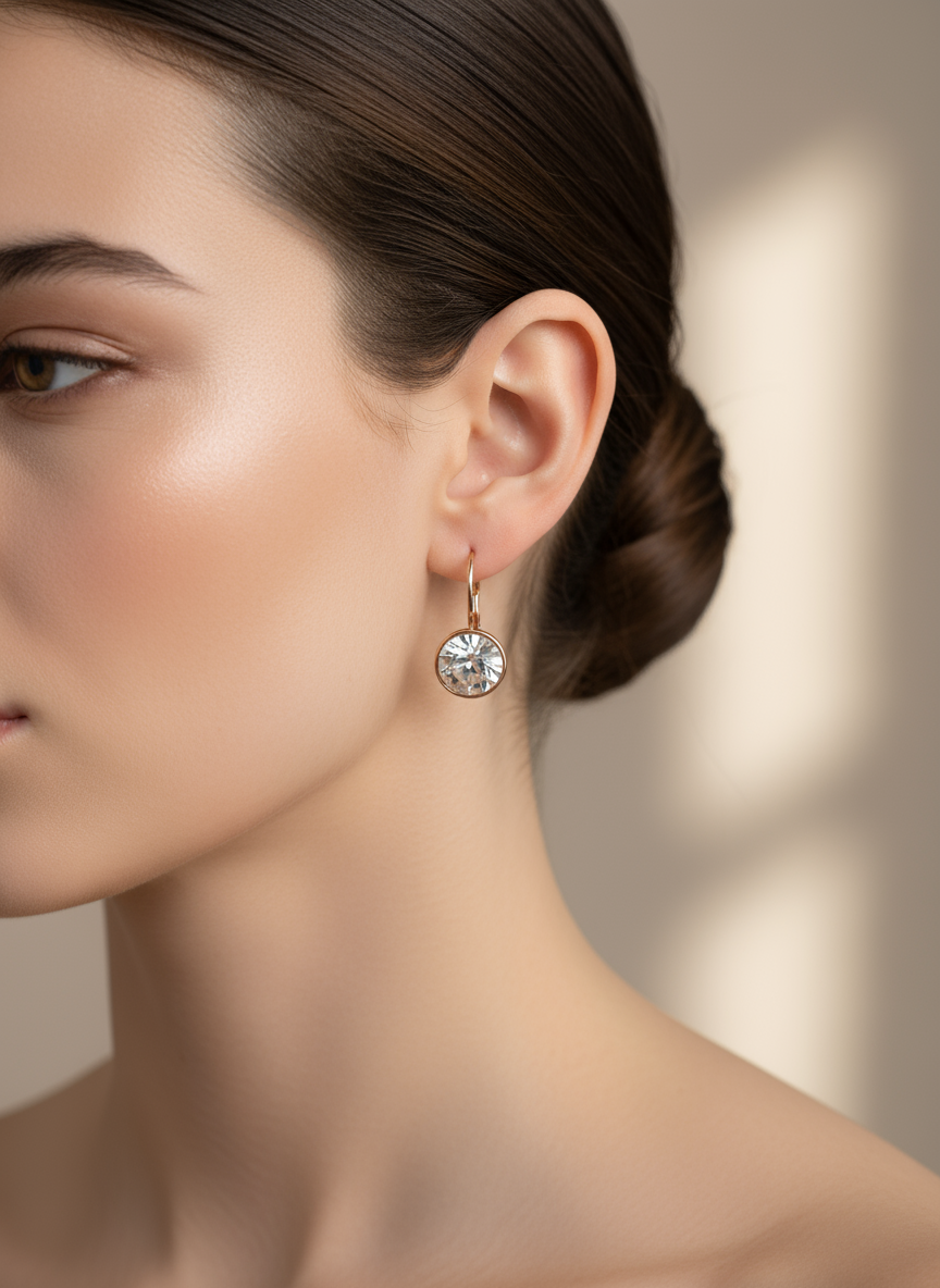 Aros Swarovski  paloma