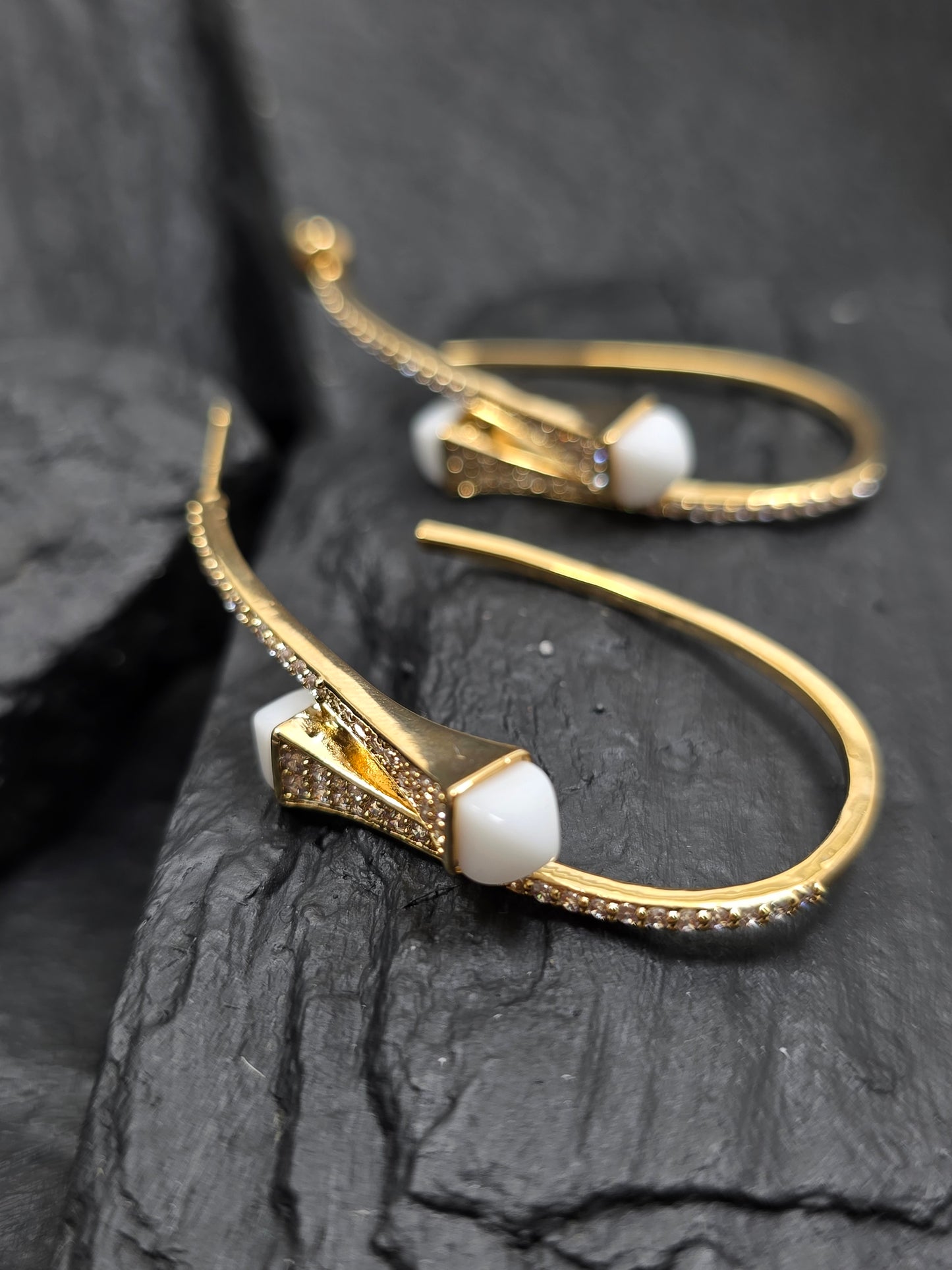 Conjunto cristal pavés Selena