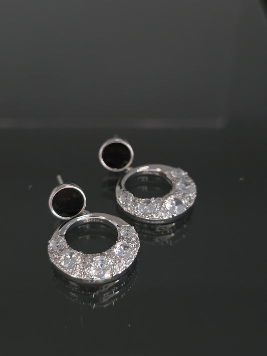 Aros cristal paves  Venny