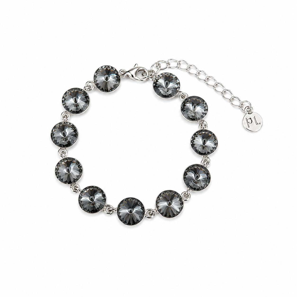 Pulsera cristal Swarovski Eclipse Black