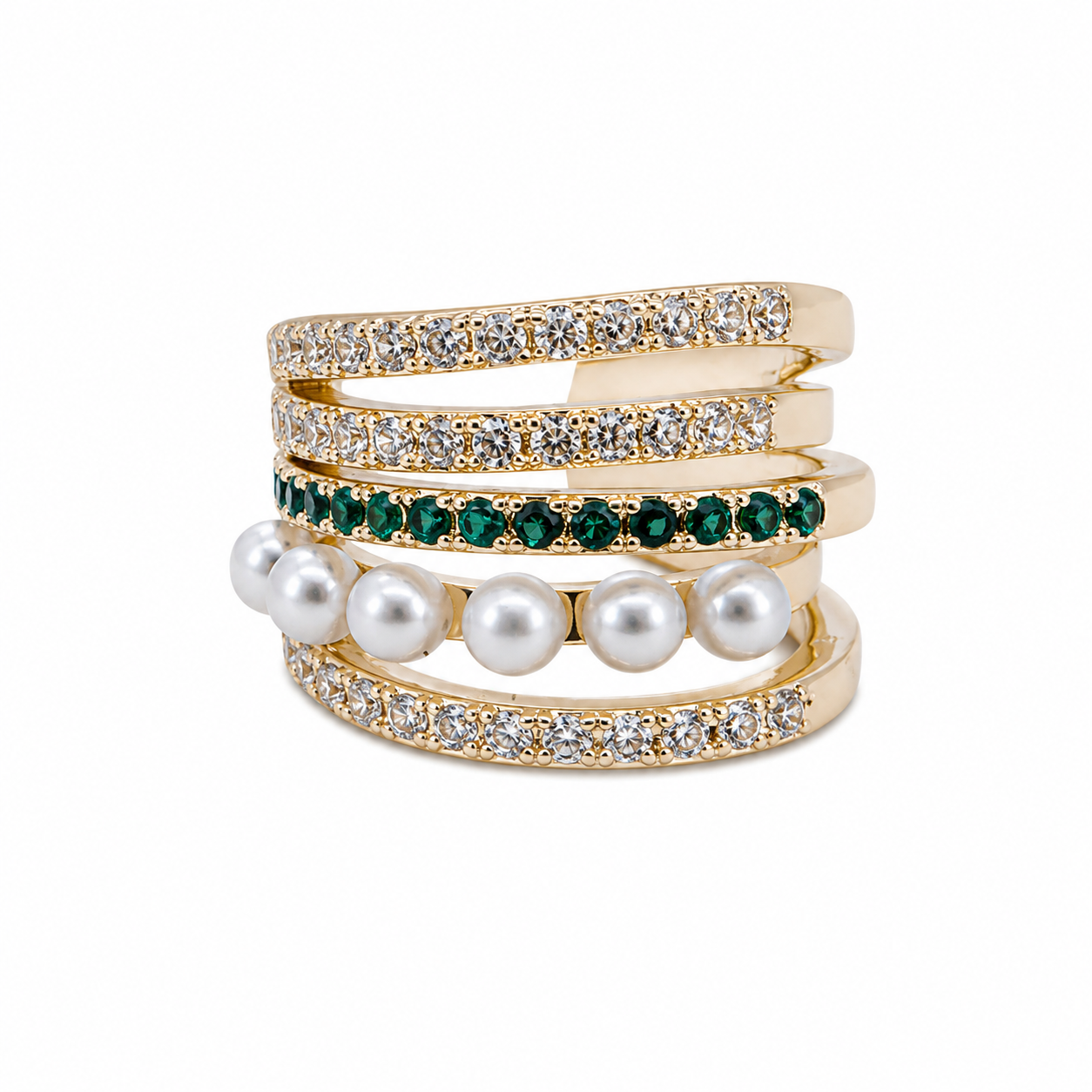 Earcuff esmeralda ap