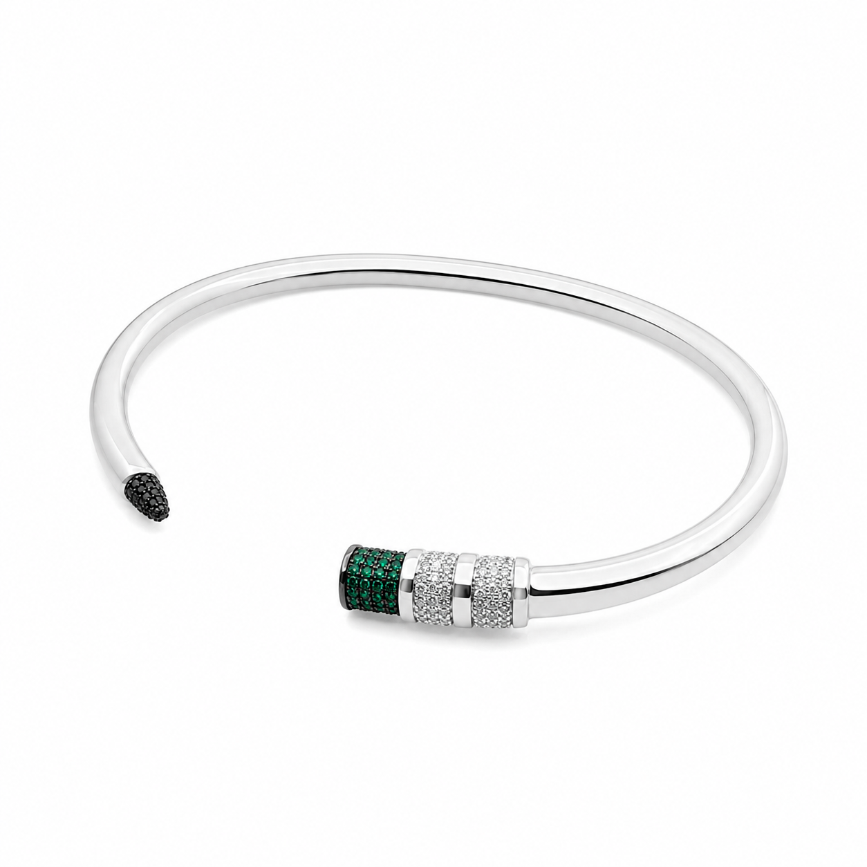 Pulsera Brazalete cristal pavés Lápiz
