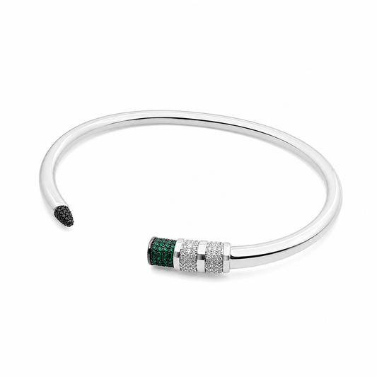 Pulsera Brazalete cristal pavés Lápiz