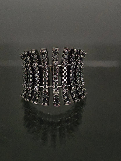 Anillo black Lin