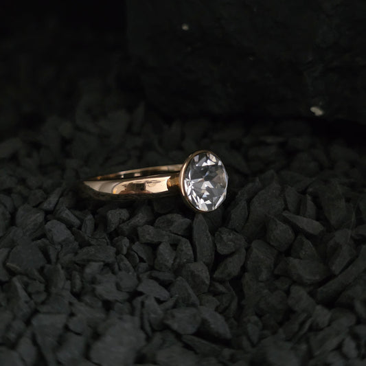 Anillo cristal Swarovski paloma