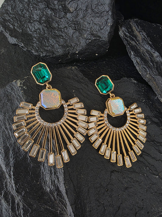 Aros cristal Swarovski Dione