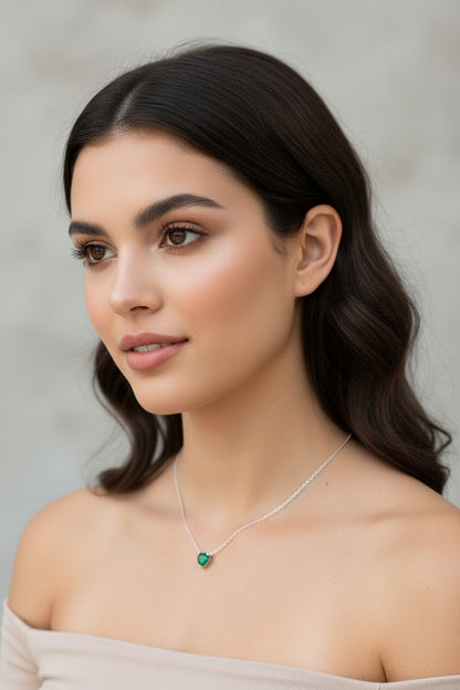 Collar Corazón amore blue