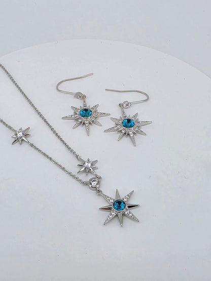 Conjunto de cristal Swarovski solar