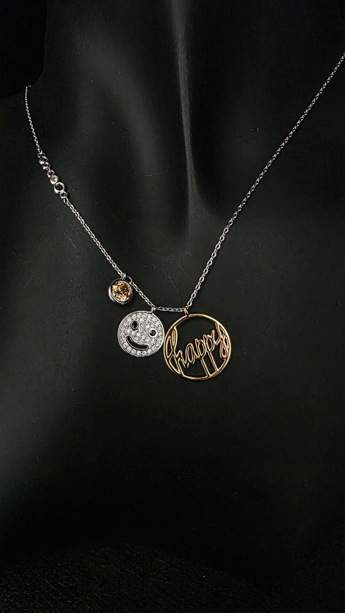 Collar Swarovski Happy