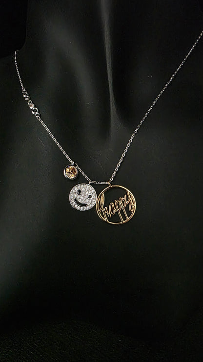 Collar Swarovski Happy