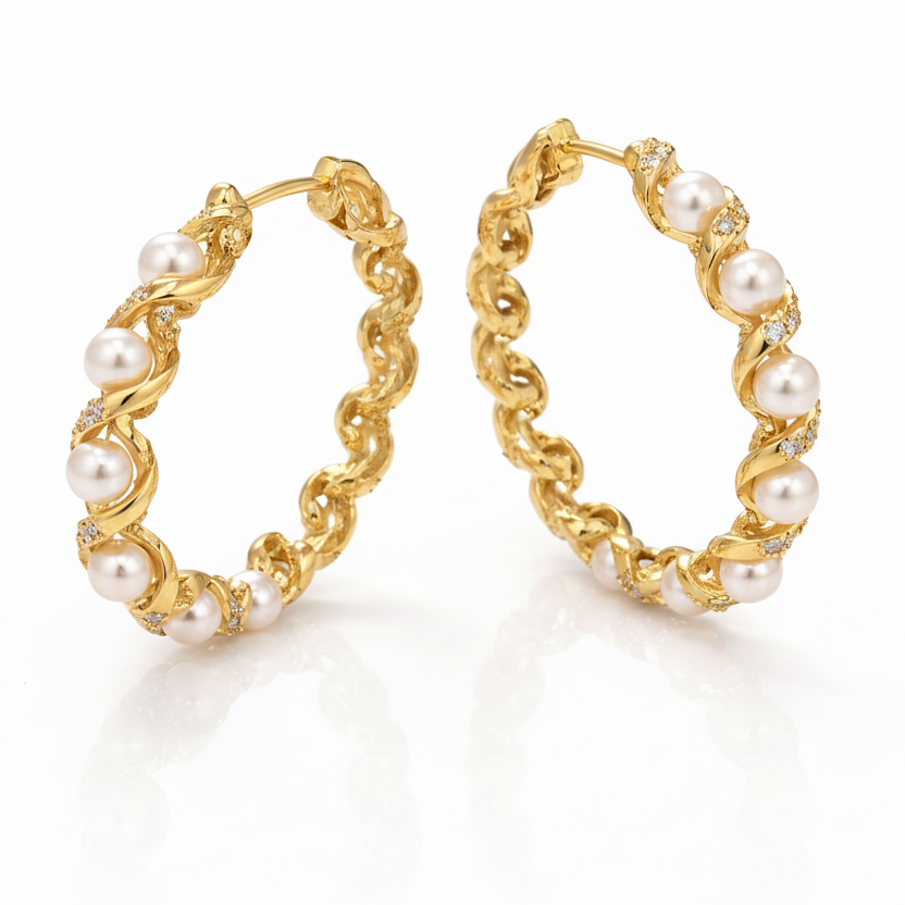 Argolla cristal paves Med