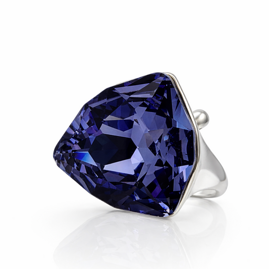 Anillo cristal Swarovski sandy