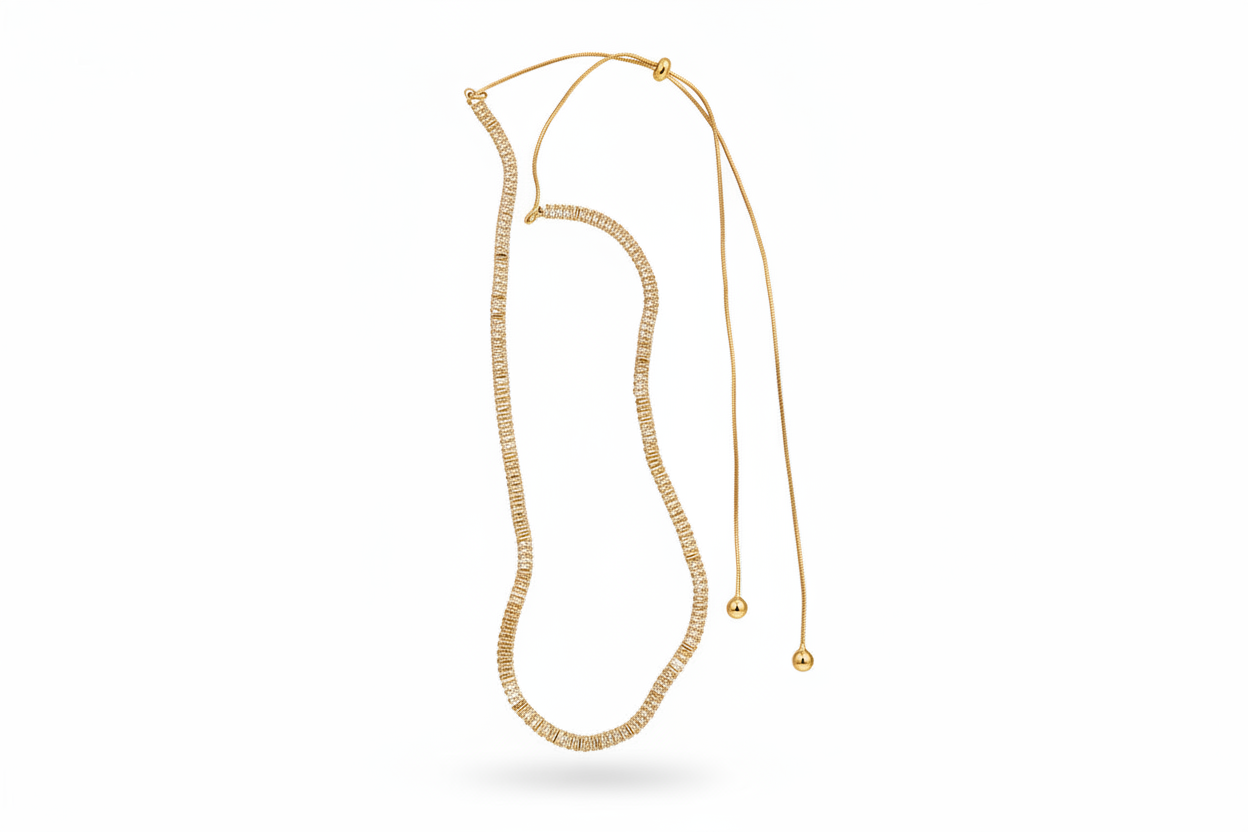 Collar corbata Aura duo