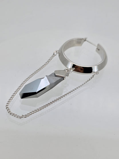 Aros Broken cristal Swarovski