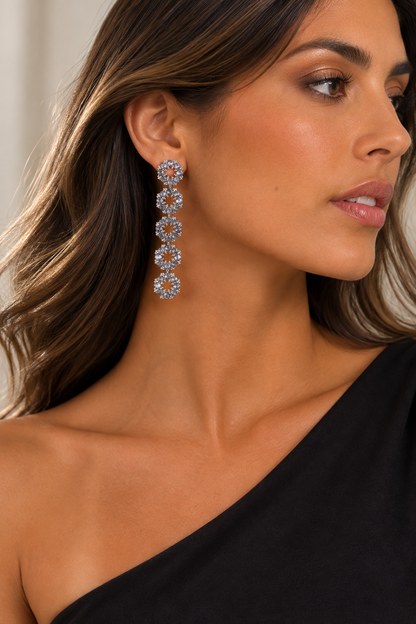 Aros estrella cristal Swarovski