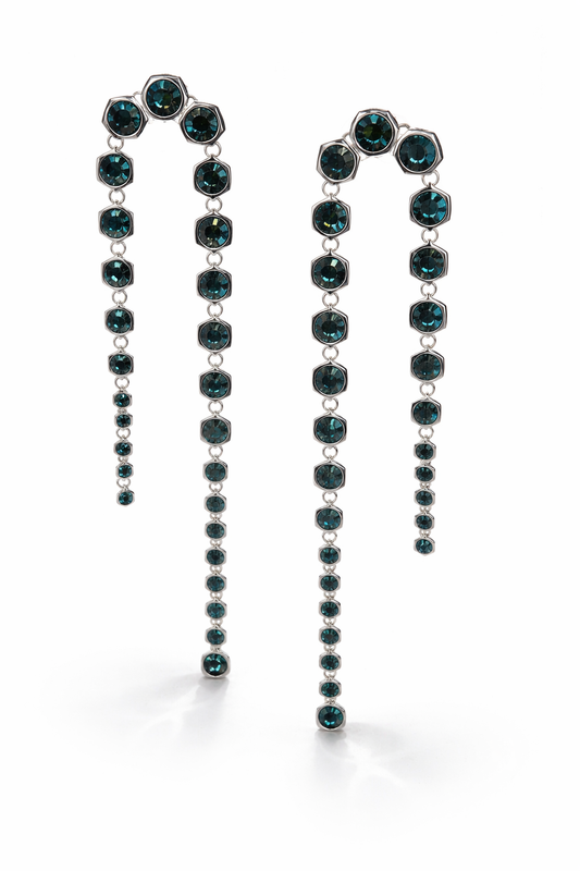 Aros cristal Swarovski tonka