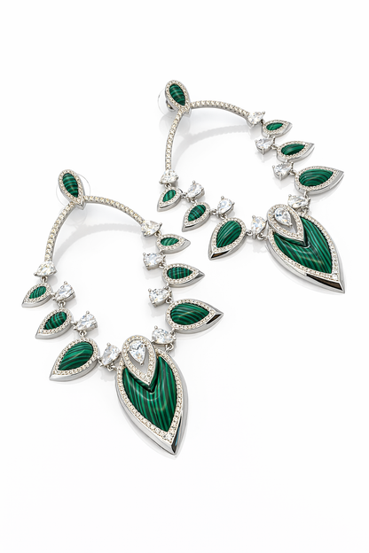 Aros cristal paves Melanni