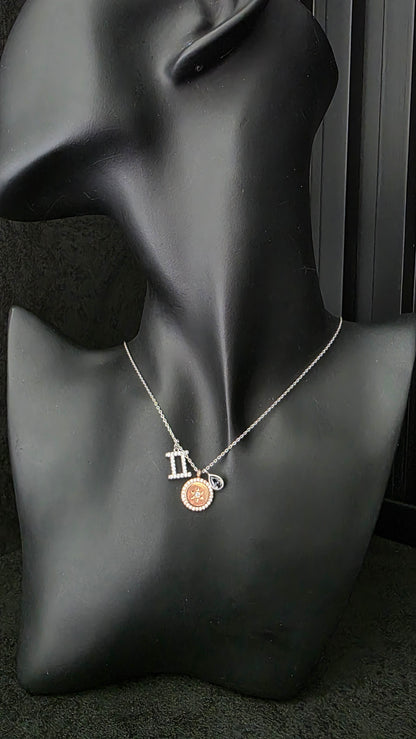 Collar zodiacal geminis