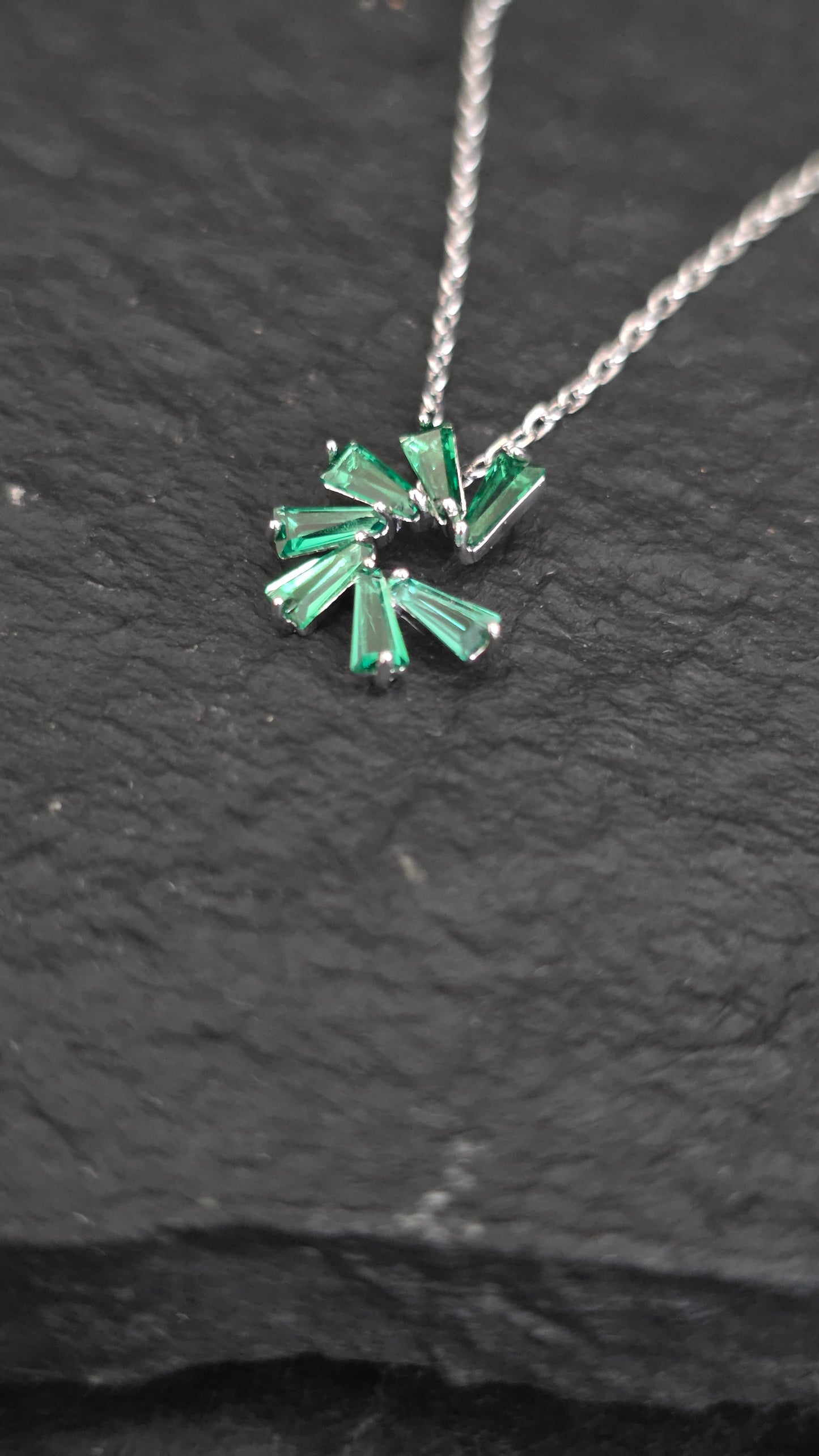 Colgante Plata Emeral