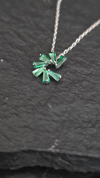 Colgante Plata Emeral