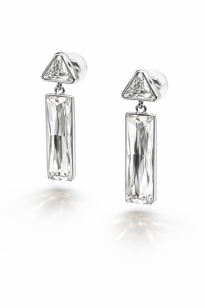 Aros cristal Swarovski Geometri