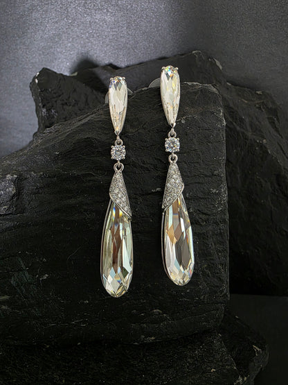 Aros Silvana  cristal Swarovski