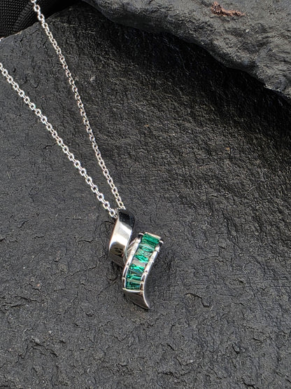 Collar de plata luciana