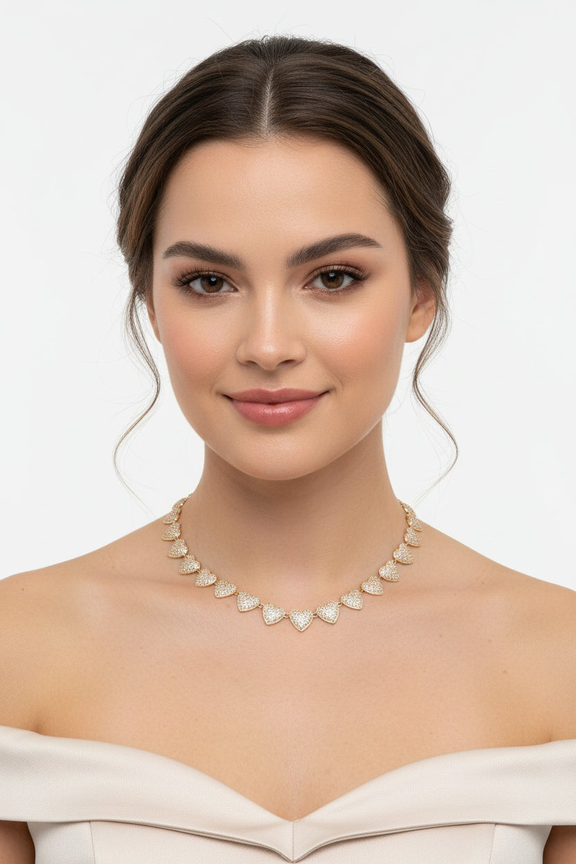 Collar Aura corazón