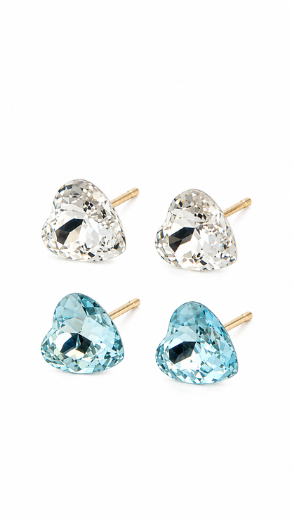 Aros acero quirúrgico y cristal