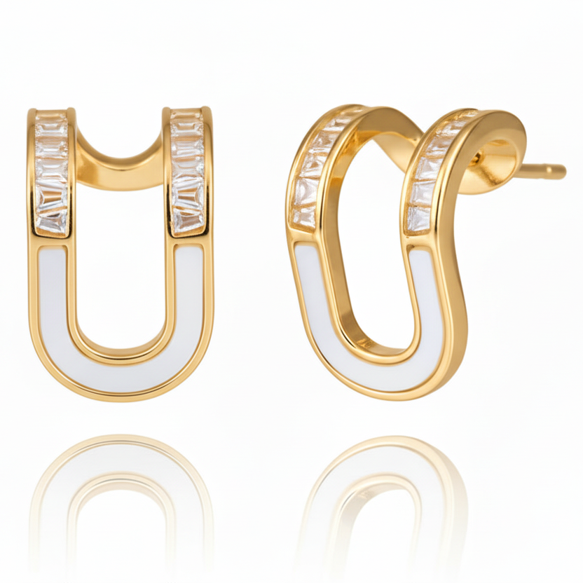Aros cristal paves Paolo