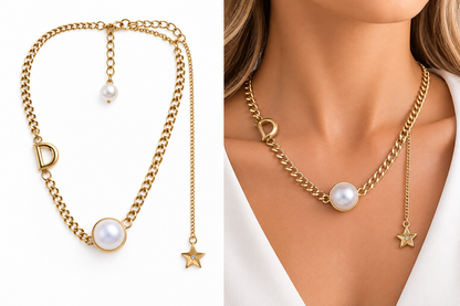 Collar perla nixo