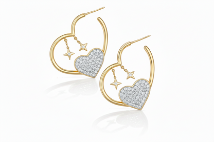 Aros corazón paves start