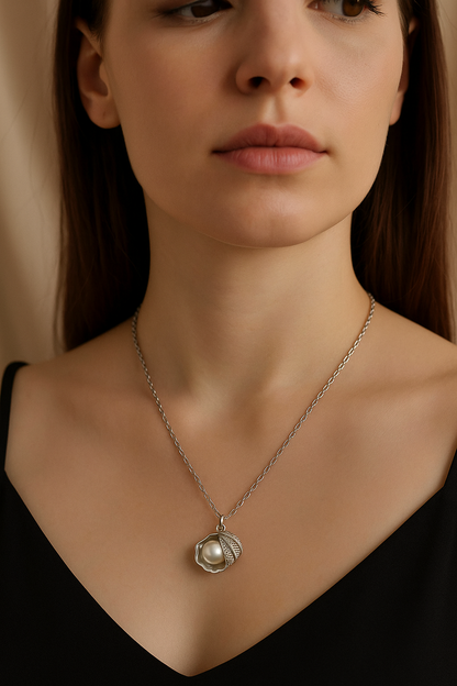 Collar de plata Marina
