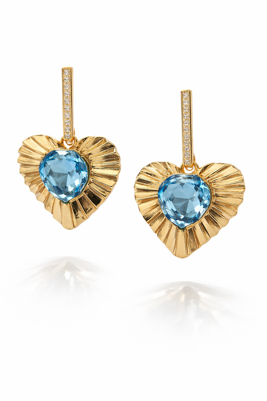 Aros love eterno cristal Swarovski