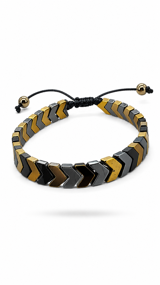Pulsera varón Gold &steel