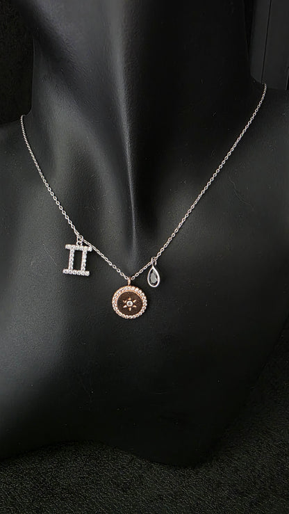 Collar zodiacal geminis