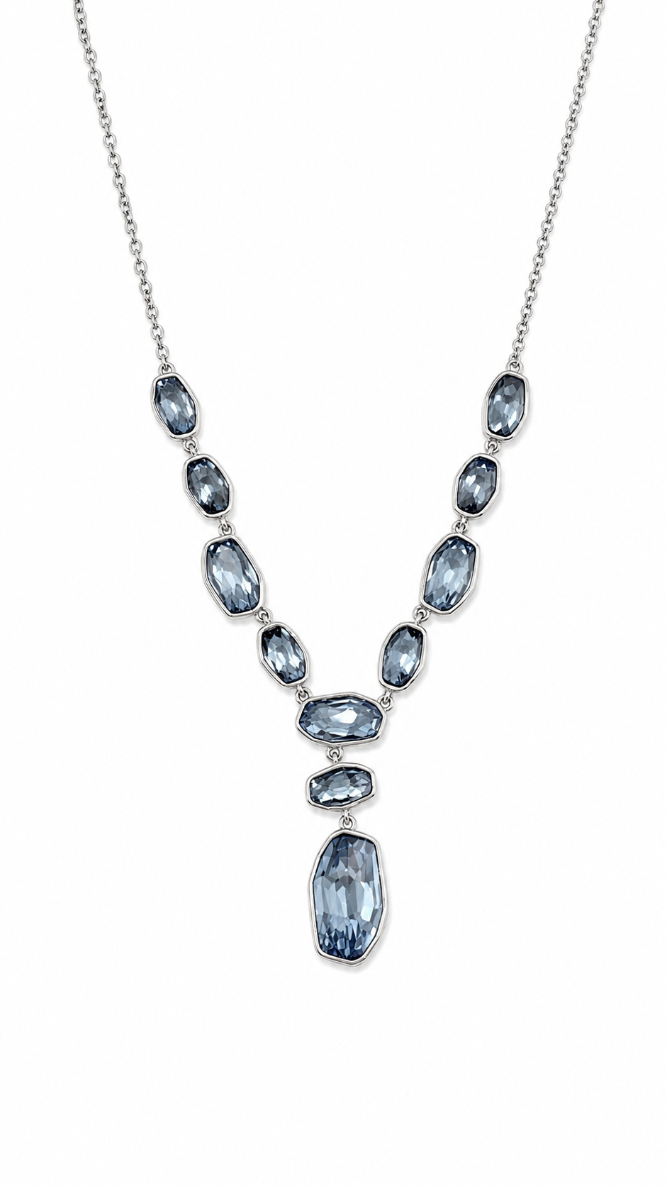 Collar cristal Swarovski Lumiere Blue