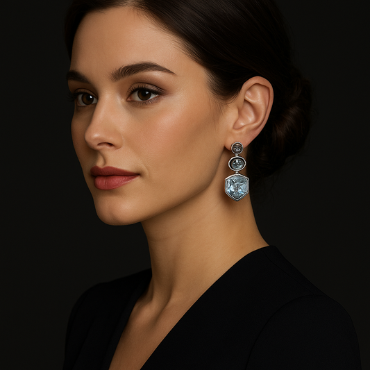 Aros cristal Swarovski línea privada