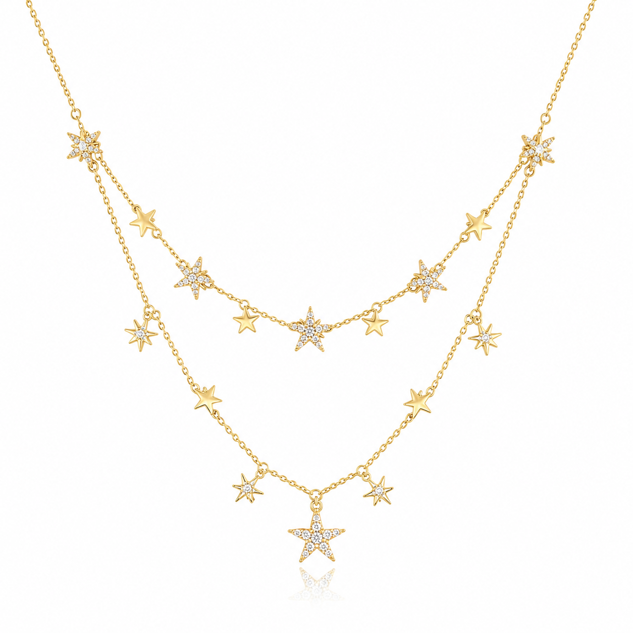 Collar Pavés constelación