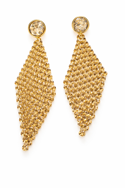 Aros cristal Swarovski Apolo