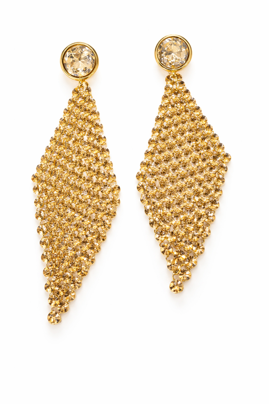 Aros cristal Swarovski Apolo